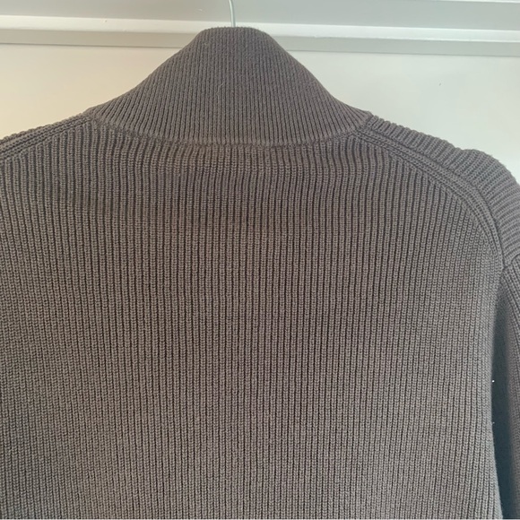 NWT Todd Snyder Men's Expresso Bean Brown Full-Zip Cardigan Size L - Picture 5 of 10